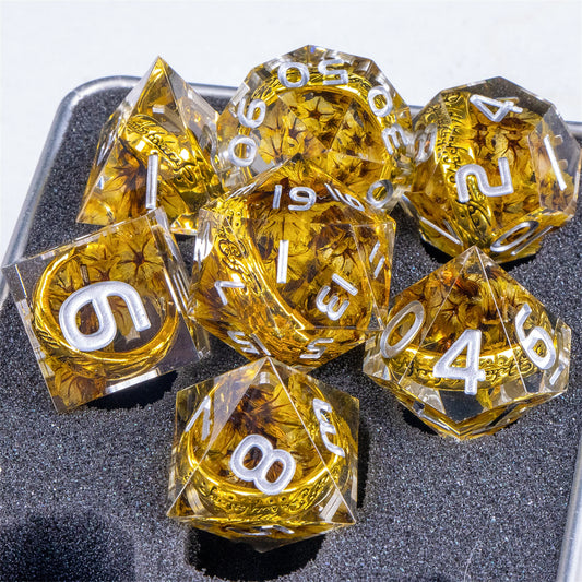 Lord of Dice Polyhedral Dice Set - Infernal Ring