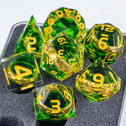 Lord of Dice Polyhedral Dice Set - Infernal Ring