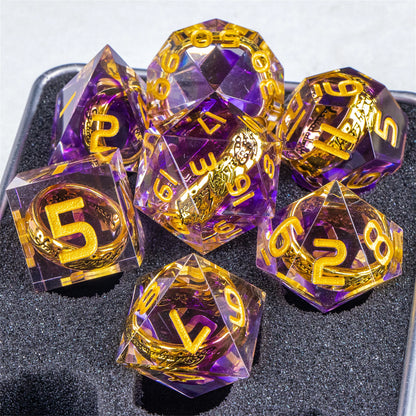 Lord of Dice Polyhedral Dice Set - Infernal Ring