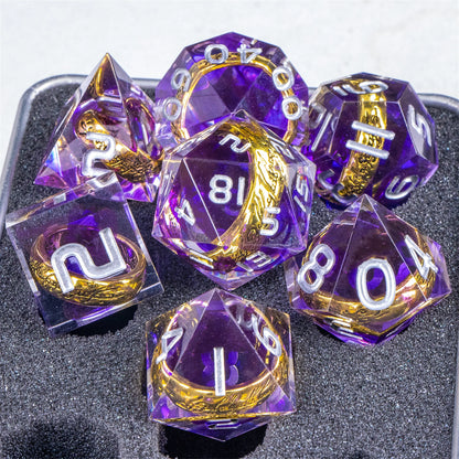 Lord of Dice Polyhedral Dice Set - Infernal Ring