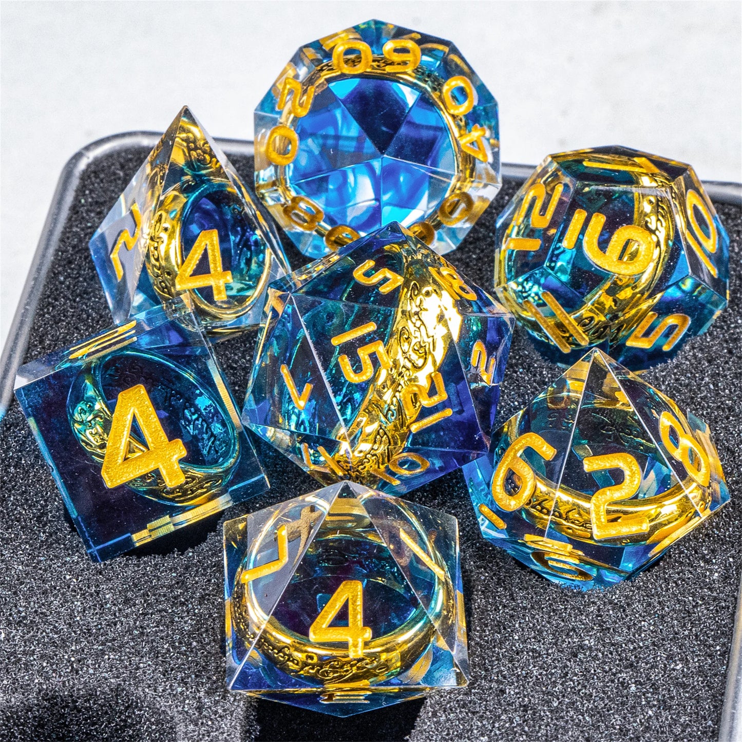 Lord of Dice Polyhedral Dice Set - Infernal Ring