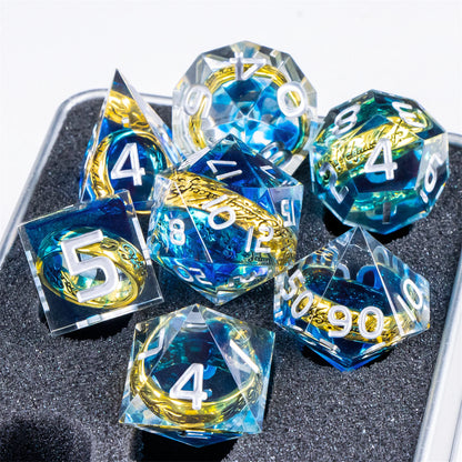 Lord of Dice Polyhedral Dice Set - Infernal Ring