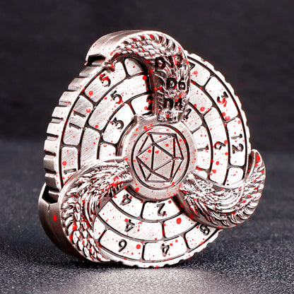 The Wyrmwheel Relics – Arcane Gyro Dice of the Sixfold Spiral