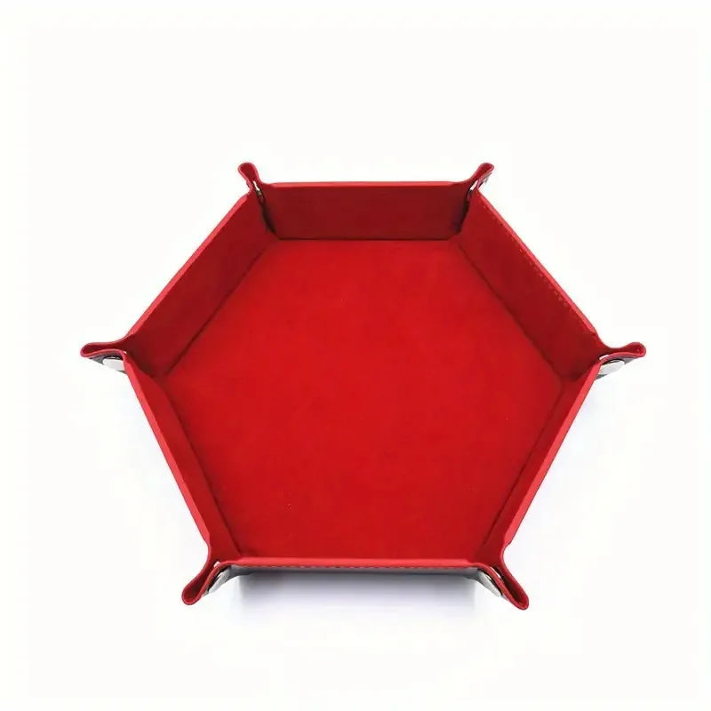 The Hex of Holding – Foldable Dice Tray