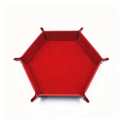 The Hex of Holding – Foldable Dice Tray