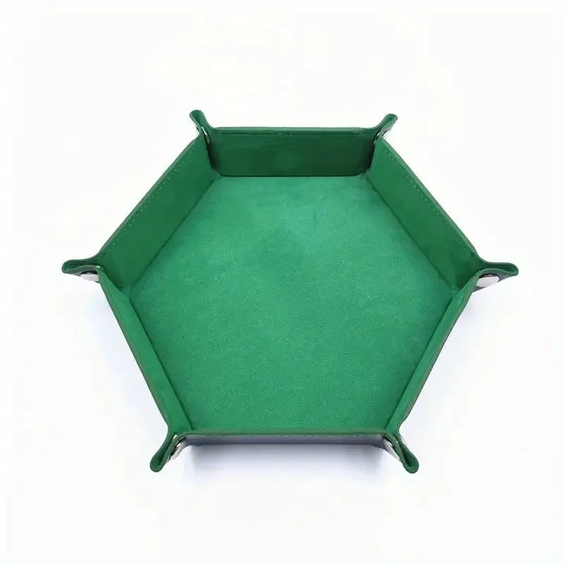 The Hex of Holding – Foldable Dice Tray