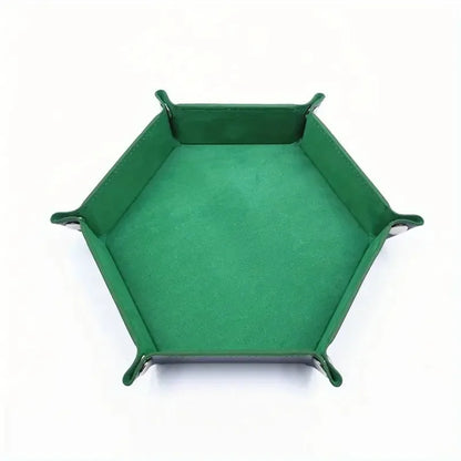 The Hex of Holding – Foldable Dice Tray