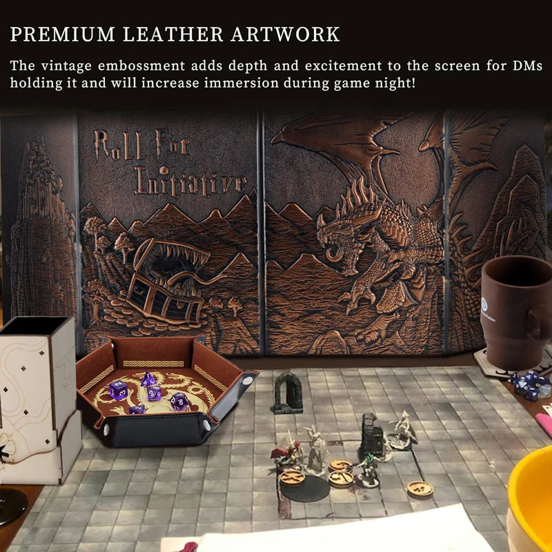 The Veil of Schemes - Embossed DM Screen