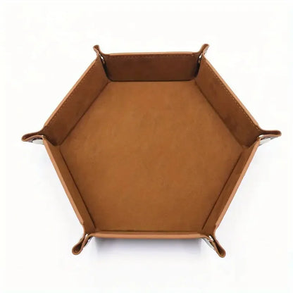 The Hex of Holding – Foldable Dice Tray
