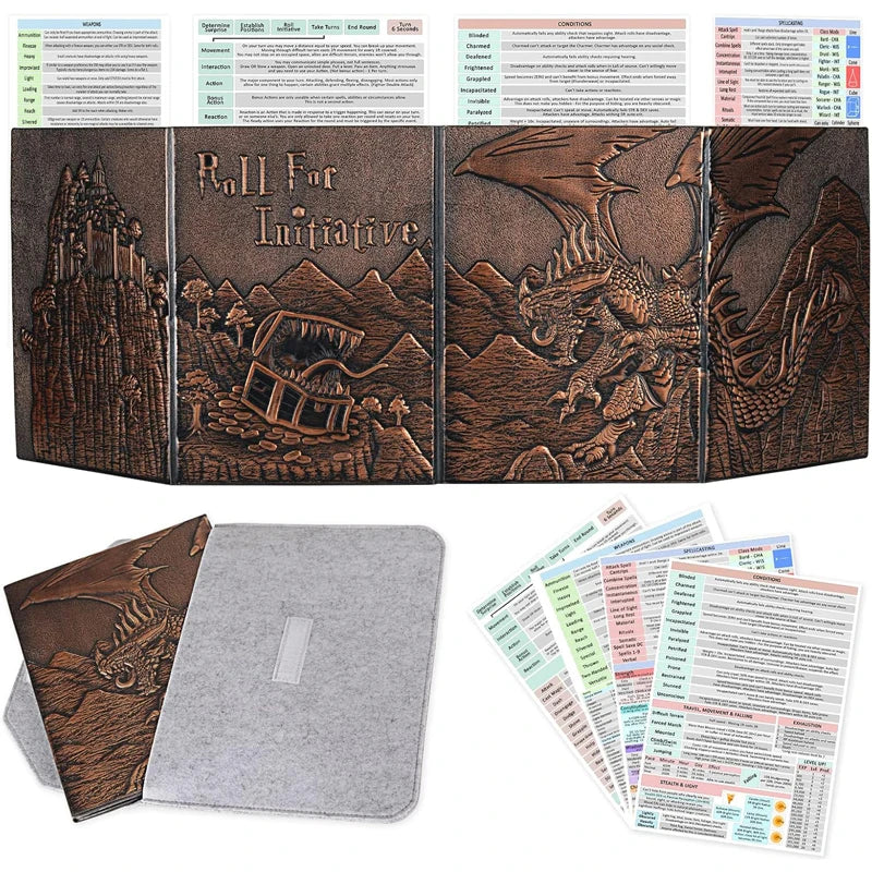 The Veil of Schemes - Embossed DM Screen