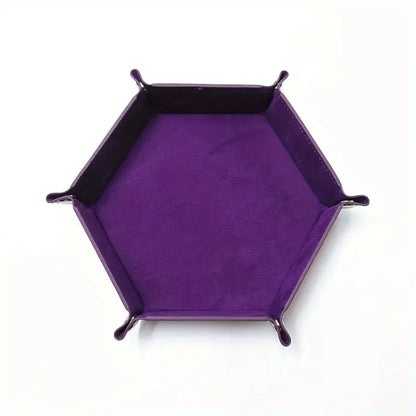The Hex of Holding – Foldable Dice Tray