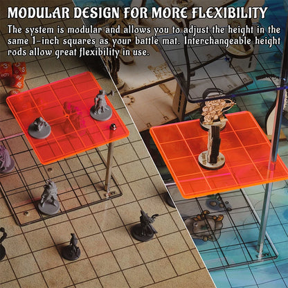 Skybound Tiercraft - Modular Combat Riser Set