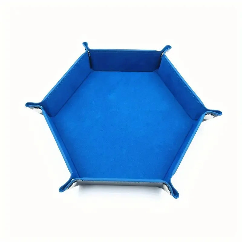 The Hex of Holding – Foldable Dice Tray